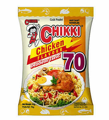 ‎Chikki Chicken Flavor Noodles