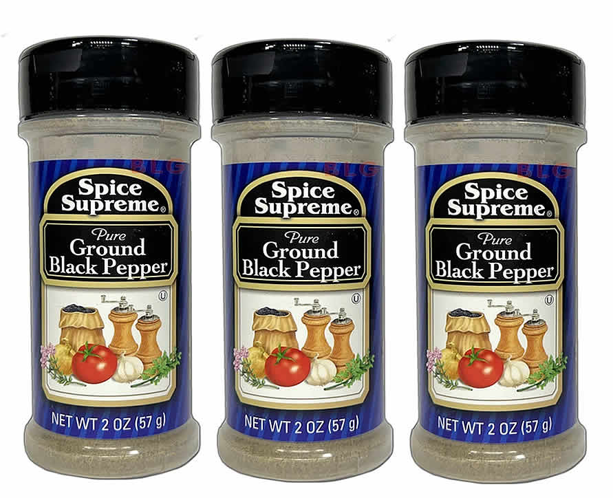 Spice Supreme Black Pepper (On