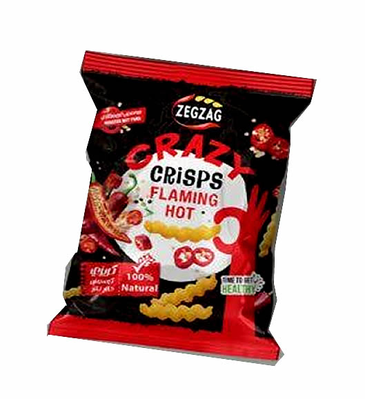 Zegzag Crazy Crisps (Flaming H