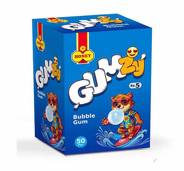Honey Bubble Gum (Box) | 6 Fla
