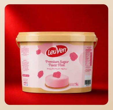 Premium Sugar Paste Pink (1 kg