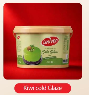 Kiwi Cold Glaze (1kg) - 10 Buc