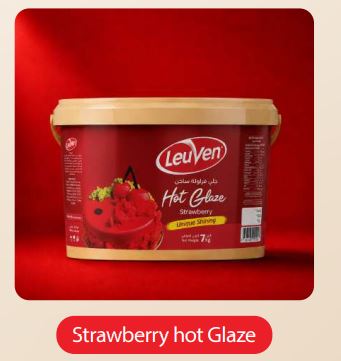 Strawberry Hot Glaze (1kg) - 1