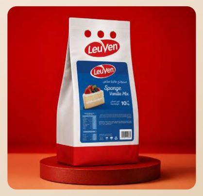 Sponge Vanilla Mix (10kg) - 1 