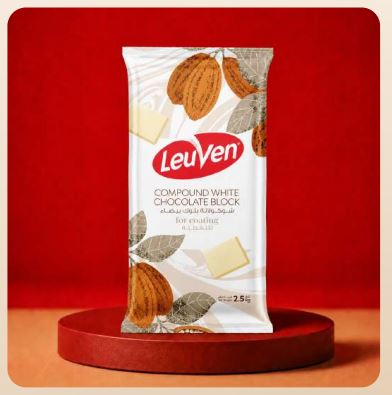 Compound White Chocolate Block