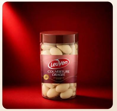 LeuVen Couverture Almond White