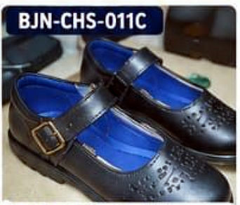 Perforated School Shoe (BJN-CH