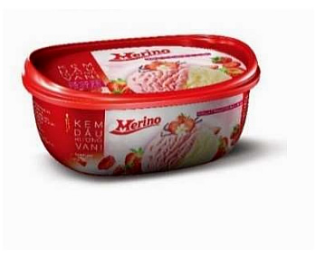 Merino Ice Cream Tub Vanilla &