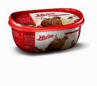 Merino Ice Cream Tub Chocolate