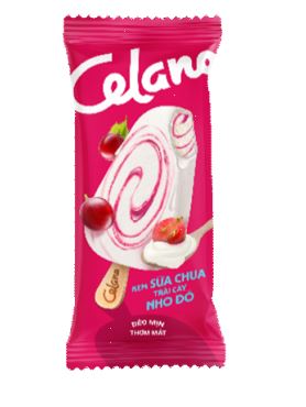 Celano Red Grapes Yogurt Ice C