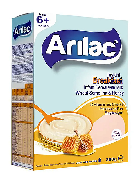 Arılac Infant Cereal with Milk