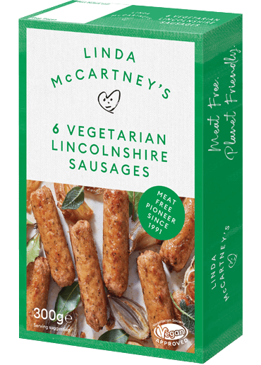 Vegetarian Lincolnshire Sausages x 6