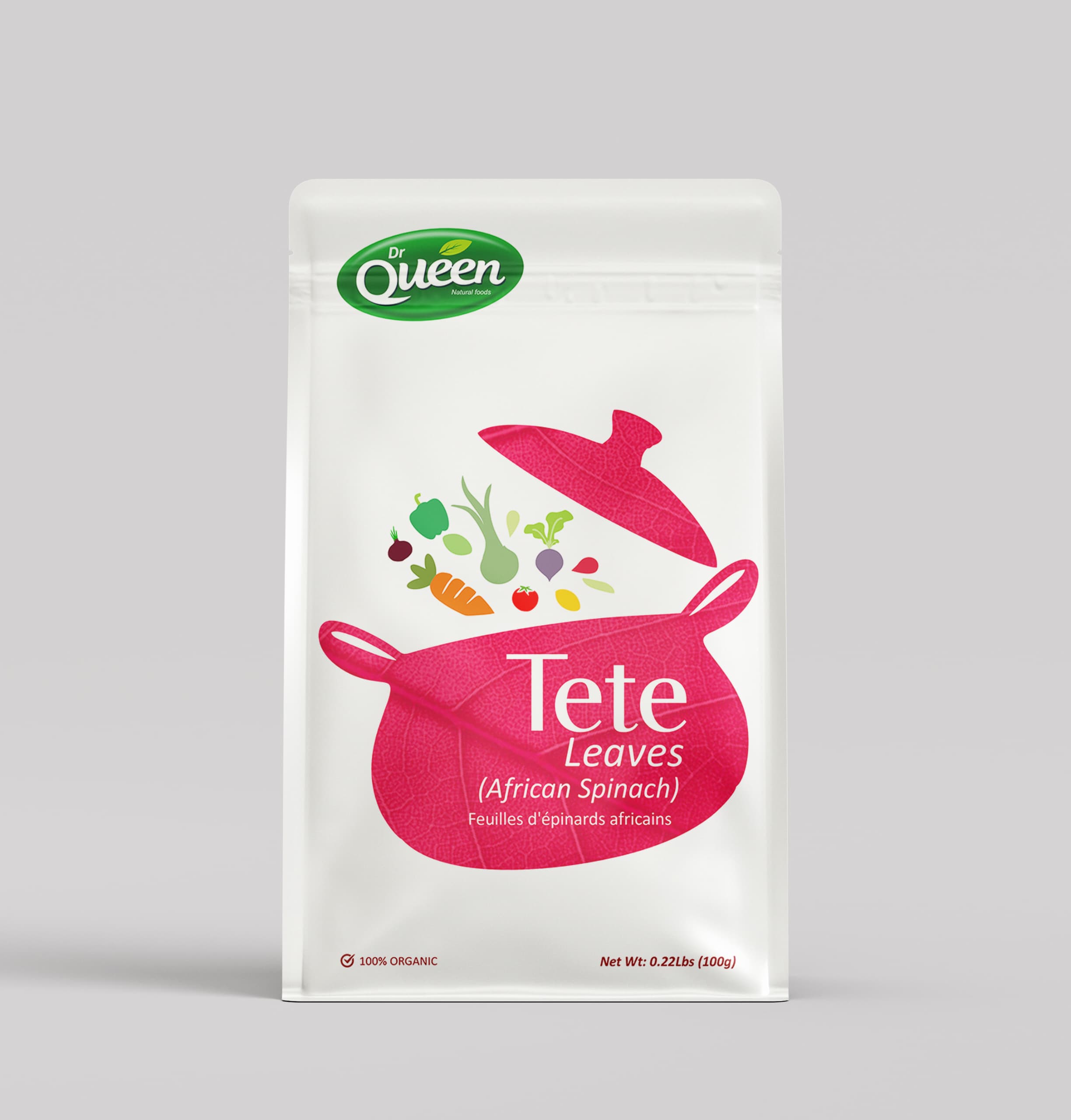 TETE LEAVES (AFRICAN SPINACH)100g