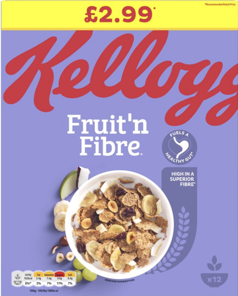 Kelloggs Corn Flakes Cereal 500g x 6